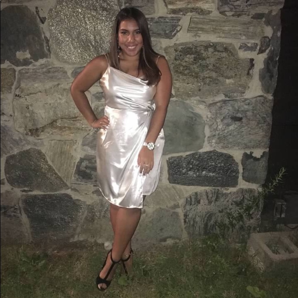 H&M Silver Party Dress
